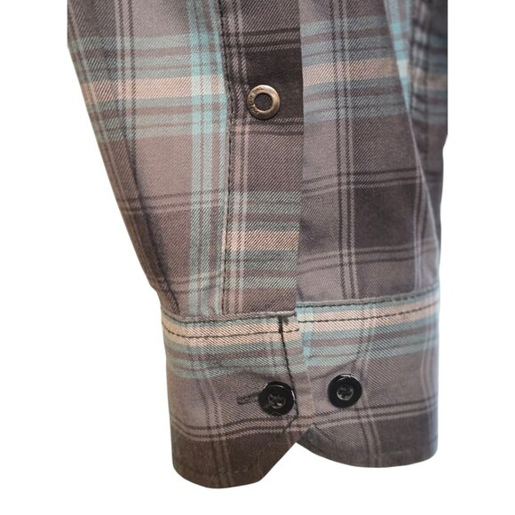 JKL Long Sleeve Plaid Buttom Up Shirt sz XXL - Picture 5 of 12